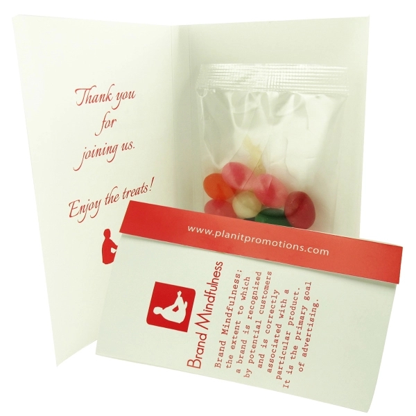 Imprinted Calling Card with Assorted Jelly Beans - Imprinted Calling Card with Assorted Jelly Beans - Image 0 of 1