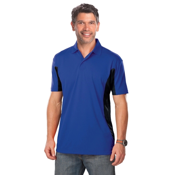 Men's Colorblock Snag Resistant Wicking Polo - Men's Colorblock Snag Resistant Wicking Polo - Image 5 of 7