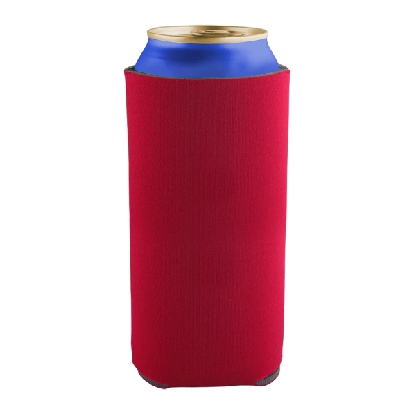 16 oz Tall Pocket Can Coolie with 3 sided Imprint - 16 oz Tall Pocket Can Coolie with 3 sided Imprint - Image 5 of 12