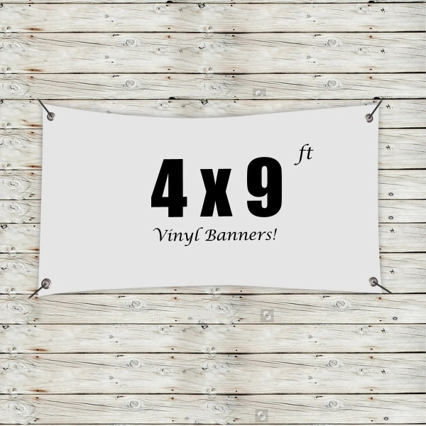 Custom 4' x 9' Vinyl Banners - Custom 4' x 9' Vinyl Banners - Image 11 of 11