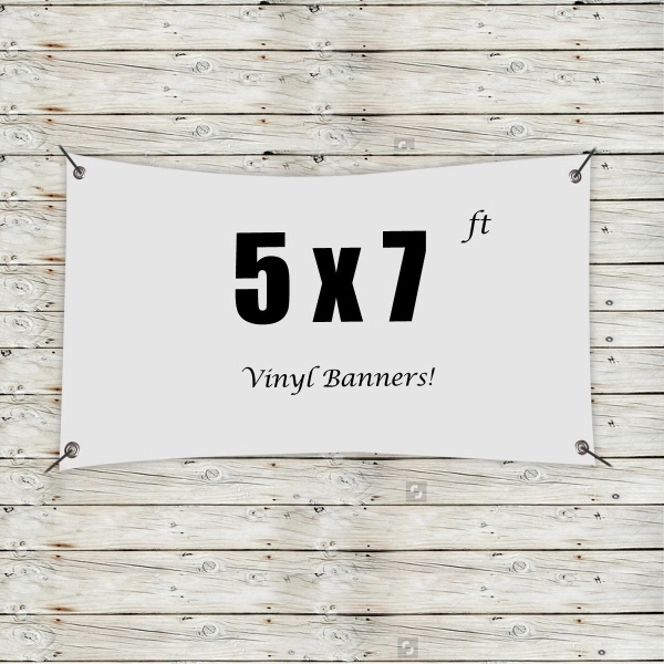 Custom 5' x 7' Vinyl Banners - Custom 5' x 7' Vinyl Banners - Image 11 of 11