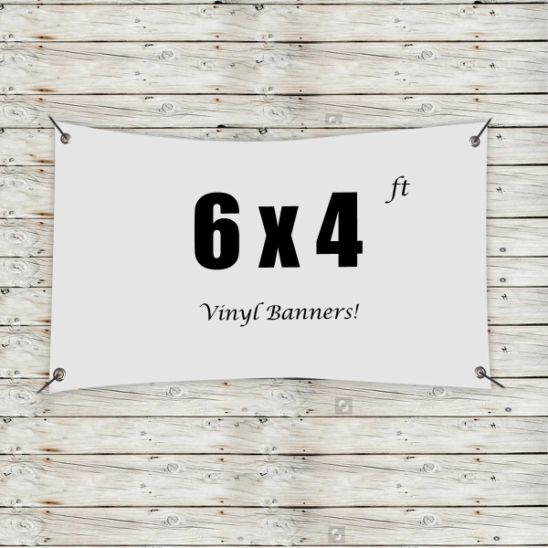 Custom 6' x 4' Vinyl Banners - Custom 6' x 4' Vinyl Banners - Image 9 of 9