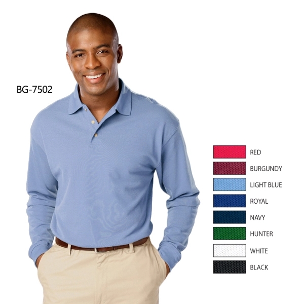 Men's Soft Touch L/S Polo