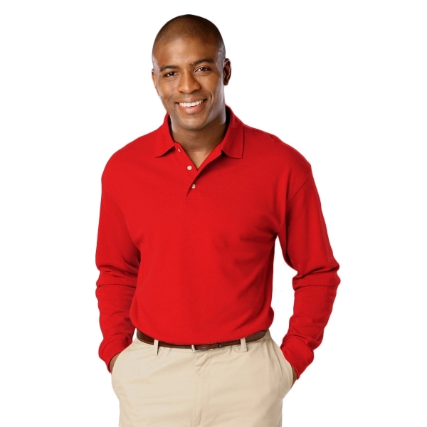 Custom Men's Soft Touch L/S Polo