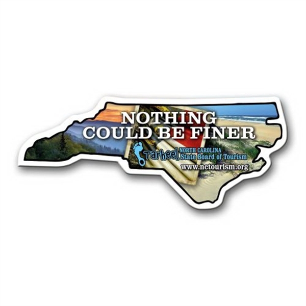 North Carolina State Magnet - North Carolina State Magnet - Image 0 of 1