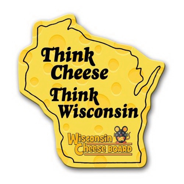 Wisconsin State Magnet - Wisconsin State Magnet - Image 0 of 1
