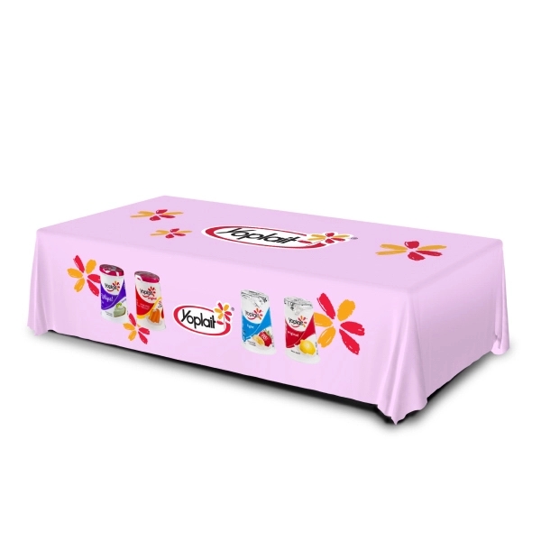 6' Full Color Table Cover with Open Back - 6' Full Color Table Cover with Open Back - Image 0 of 0