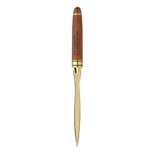 The Milano Blanc Rosewood Letter Opener - The Milano Blanc Rosewood Letter Opener - Image 0 of 1