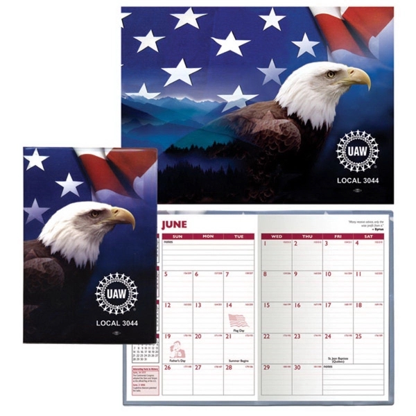 Stock Full Color Vinyl Cover 7" x 10" Patriotic Planners - Stock Full Color Vinyl Cover 7" x 10" Patriotic Planners - Image 0 of 0
