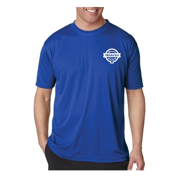 Printed UltraClub® Men's Cool & Dry Performance T-Shirt - Printed UltraClub® Men's Cool & Dry Performance T-Shirt - Image 22 of 29