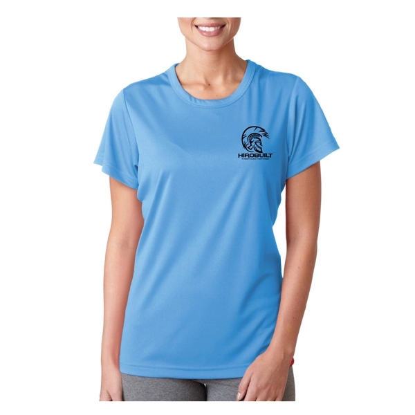 Printed UltraClub® Ladies' Cool & Dry Performance T-Shirt - Printed UltraClub® Ladies' Cool & Dry Performance T-Shirt - Image 8 of 28