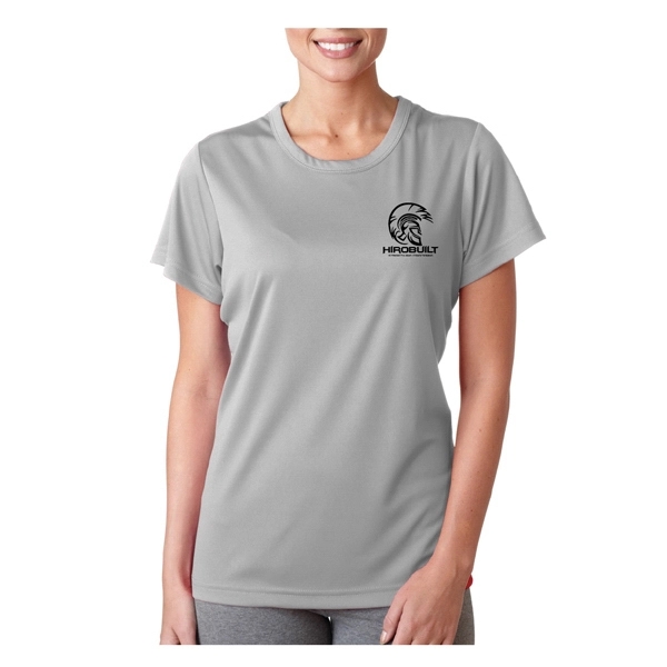 Printed UltraClub® Ladies' Cool & Dry Performance T-Shirt - Printed UltraClub® Ladies' Cool & Dry Performance T-Shirt - Image 10 of 28