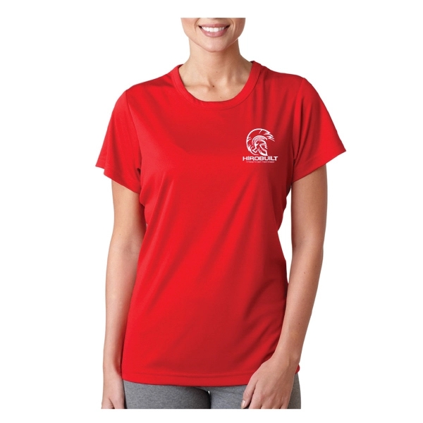 Printed UltraClub® Ladies' Cool & Dry Performance T-Shirt - Printed UltraClub® Ladies' Cool & Dry Performance T-Shirt - Image 22 of 28