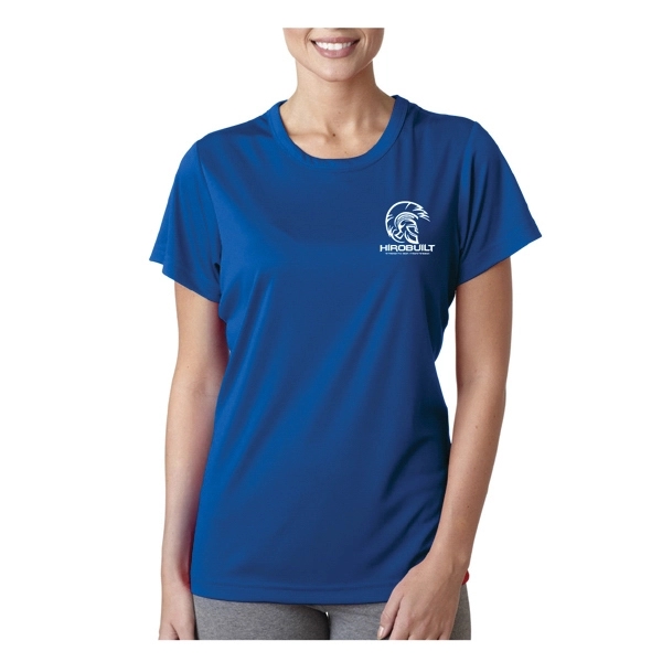 Printed UltraClub® Ladies' Cool & Dry Performance T-Shirt - Printed UltraClub® Ladies' Cool & Dry Performance T-Shirt - Image 23 of 28