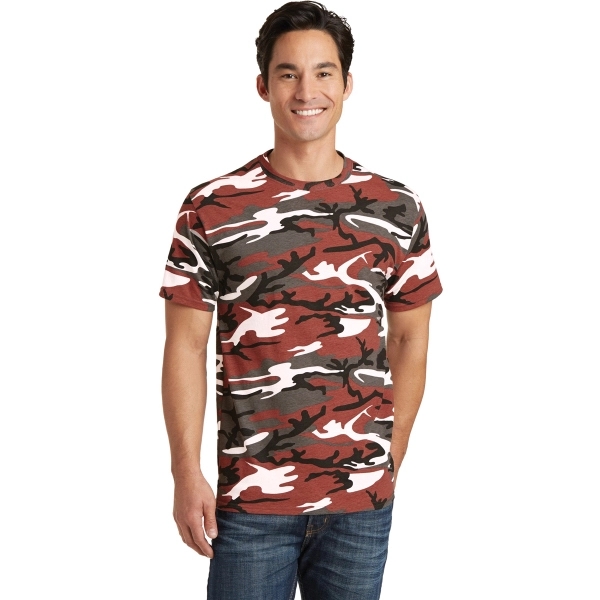 Port & Company Core Cotton Camo Tee. - Port & Company Core Cotton Camo Tee. - Image 2 of 30