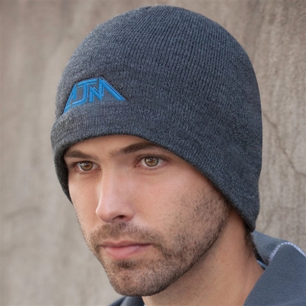 Acrylic/Polyester Micro Fleece Rib Knit Board Toque - Acrylic/Polyester Micro Fleece Rib Knit Board Toque - Image 11 of 13