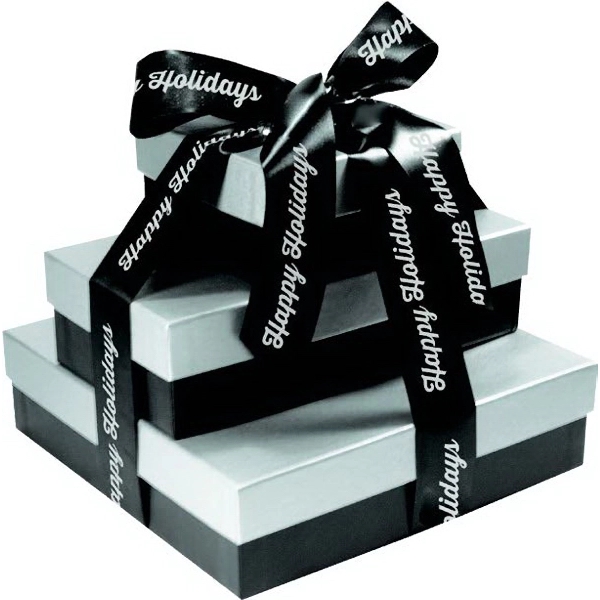 Fifth Avenue Gift Box Tower - Bakery, Mixed Nuts, Candy