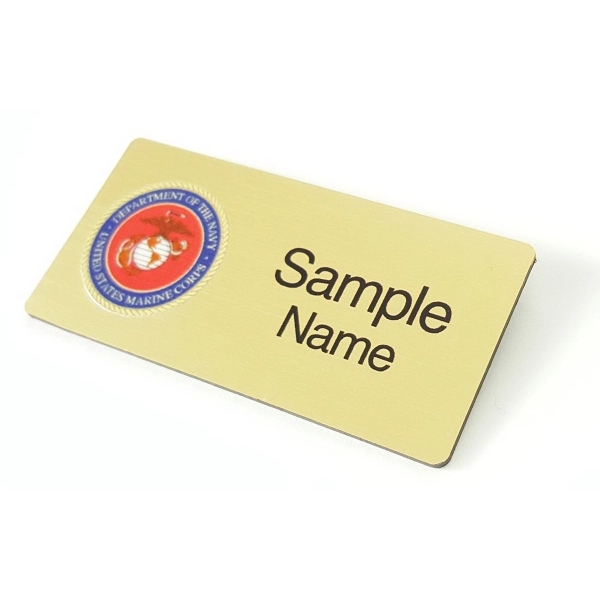 1.25" x 3" Plastic Name Badge - 1.25" x 3" Plastic Name Badge - Image 3 of 5