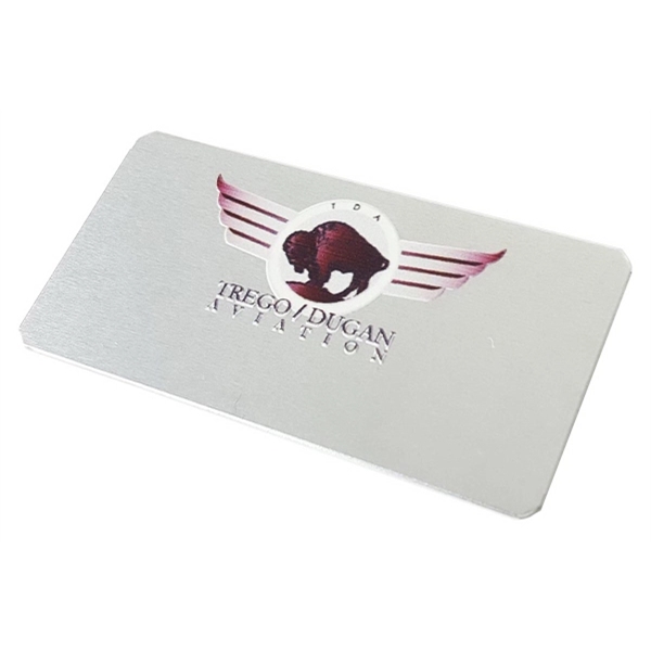 1 1/2" x 3" Name Badge Digitally Printed - 1 1/2" x 3" Name Badge Digitally Printed - Image 1 of 6