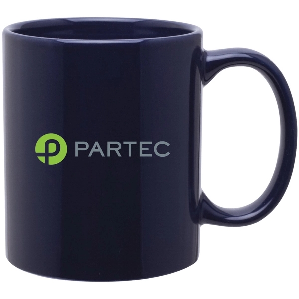 11oz Glaze Coffee mugs with C handle - 11oz Glaze Coffee mugs with C handle - Image 0 of 3