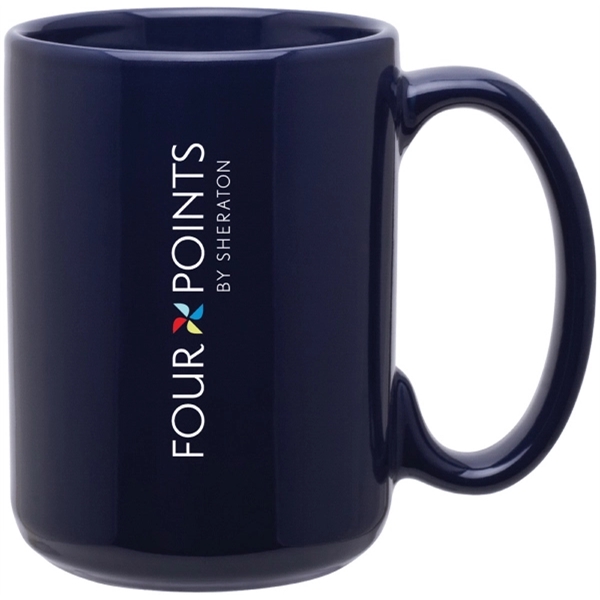 11oz Glaze Coffee mugs with C handle - 11oz Glaze Coffee mugs with C handle - Image 2 of 3