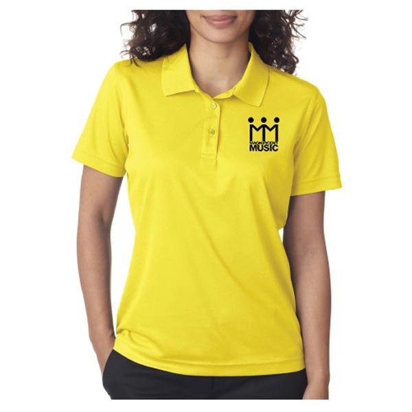 UltraClub Ladies' Cool & Dry Polo Shirt - UltraClub Ladies' Cool & Dry Polo Shirt - Image 1 of 43