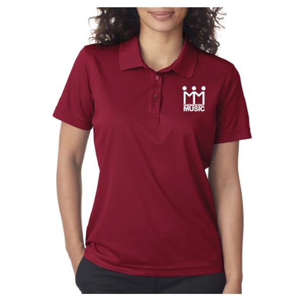 UltraClub Ladies' Cool & Dry Polo Shirt - UltraClub Ladies' Cool & Dry Polo Shirt - Image 2 of 43