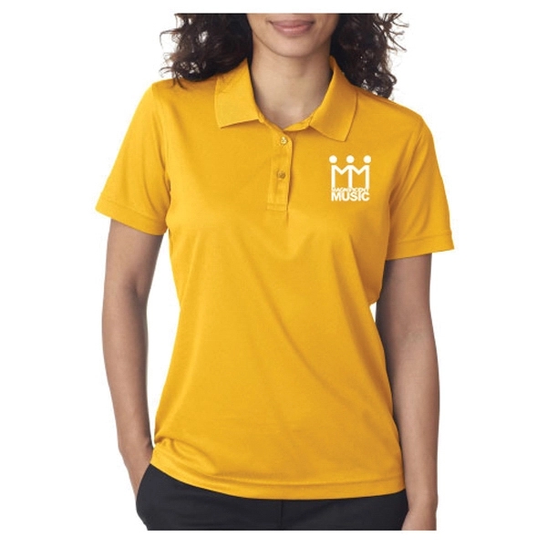 UltraClub Ladies' Cool & Dry Polo Shirt - UltraClub Ladies' Cool & Dry Polo Shirt - Image 6 of 43