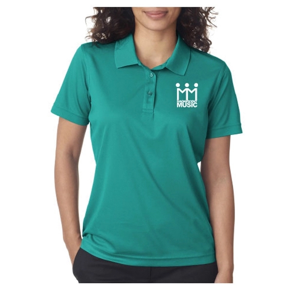 UltraClub Ladies' Cool & Dry Polo Shirt - UltraClub Ladies' Cool & Dry Polo Shirt - Image 8 of 43