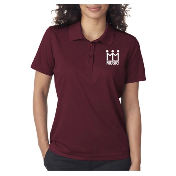 UltraClub Ladies' Cool & Dry Polo Shirt - UltraClub Ladies' Cool & Dry Polo Shirt - Image 11 of 43