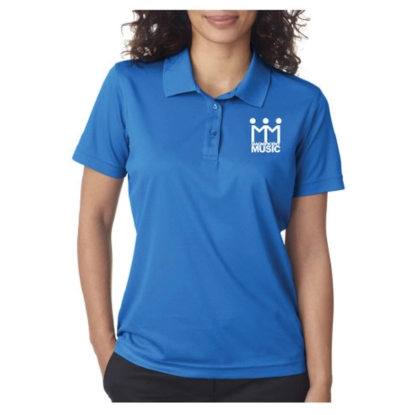 UltraClub Ladies' Cool & Dry Polo Shirt - UltraClub Ladies' Cool & Dry Polo Shirt - Image 14 of 43