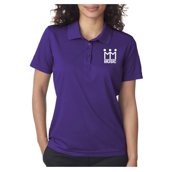 UltraClub Ladies' Cool & Dry Polo Shirt - UltraClub Ladies' Cool & Dry Polo Shirt - Image 15 of 43