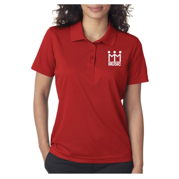 UltraClub Ladies' Cool & Dry Polo Shirt - UltraClub Ladies' Cool & Dry Polo Shirt - Image 16 of 43