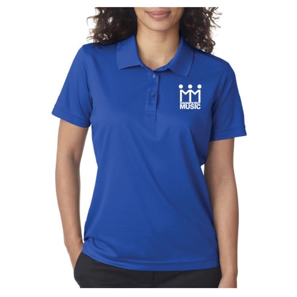 UltraClub Ladies' Cool & Dry Polo Shirt - UltraClub Ladies' Cool & Dry Polo Shirt - Image 17 of 43