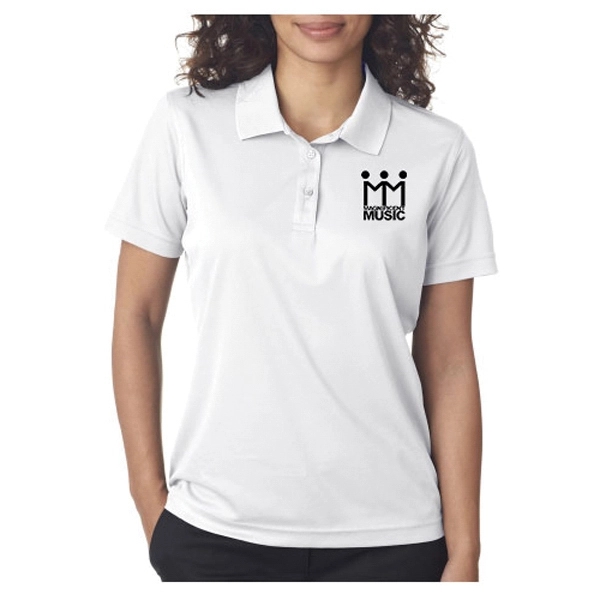 UltraClub Ladies' Cool & Dry Polo Shirt - UltraClub Ladies' Cool & Dry Polo Shirt - Image 20 of 43