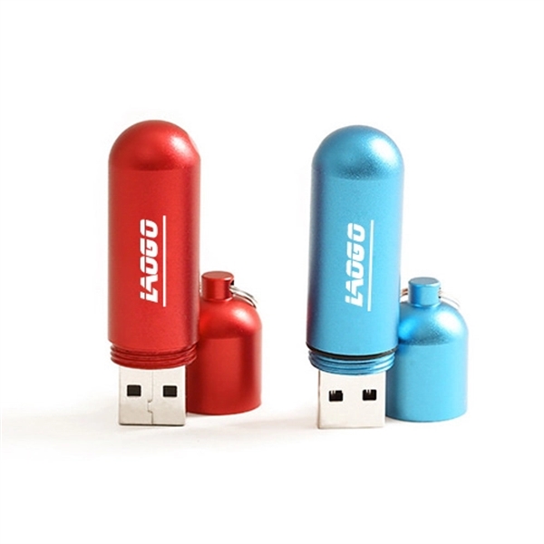 Metal Capsule USB Stick - Metal Capsule USB Stick - Image 1 of 5