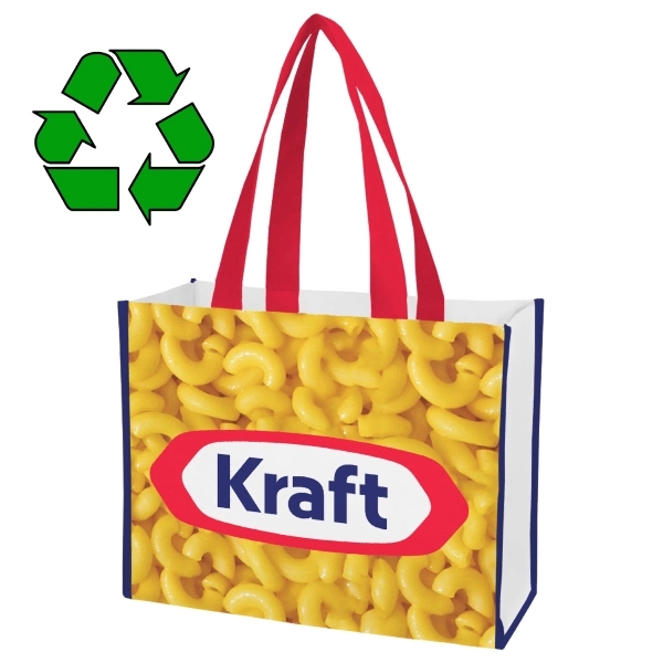 Recycled Full Color Tradeshow Tote - Recycled Full Color Tradeshow Tote - Image 0 of 2