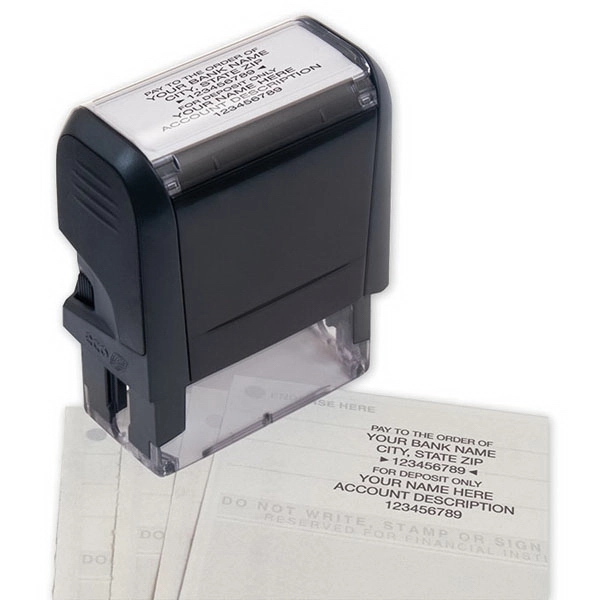 Endorsement Stamp, Self-Inking, Popular Layout - Endorsement Stamp, Self-Inking, Popular Layout - Image 1 of 1
