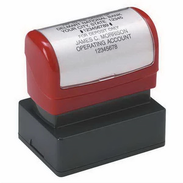 Stamp, Endorsement - Pre-Inked, Popular Layout - Stamp, Endorsement - Pre-Inked, Popular Layout - Image 1 of 1
