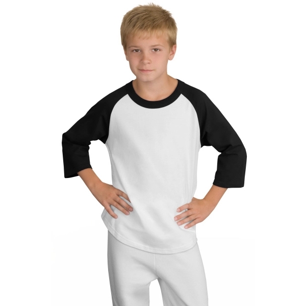 Sport-Tek Youth Colorblock Raglan Jersey. - Sport-Tek Youth Colorblock Raglan Jersey. - Image 9 of 97