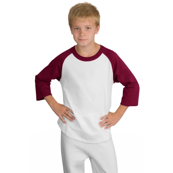 Sport-Tek Youth Colorblock Raglan Jersey. - Sport-Tek Youth Colorblock Raglan Jersey. - Image 3 of 97