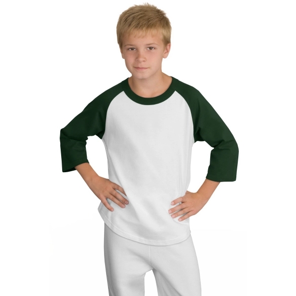 Sport-Tek Youth Colorblock Raglan Jersey. - Sport-Tek Youth Colorblock Raglan Jersey. - Image 6 of 97