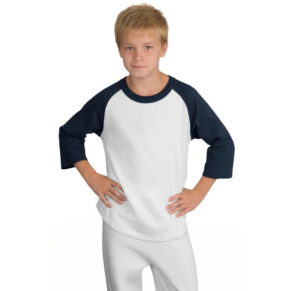 Sport-Tek Youth Colorblock Raglan Jersey. - Sport-Tek Youth Colorblock Raglan Jersey. - Image 12 of 97