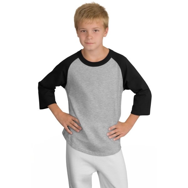 Sport-Tek Youth Colorblock Raglan Jersey. - Sport-Tek Youth Colorblock Raglan Jersey. - Image 21 of 97