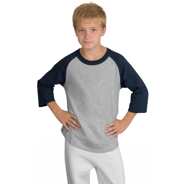 Sport-Tek Youth Colorblock Raglan Jersey. - Sport-Tek Youth Colorblock Raglan Jersey. - Image 24 of 97