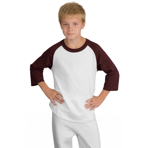 Sport-Tek Youth Colorblock Raglan Jersey. - Sport-Tek Youth Colorblock Raglan Jersey. - Image 27 of 97