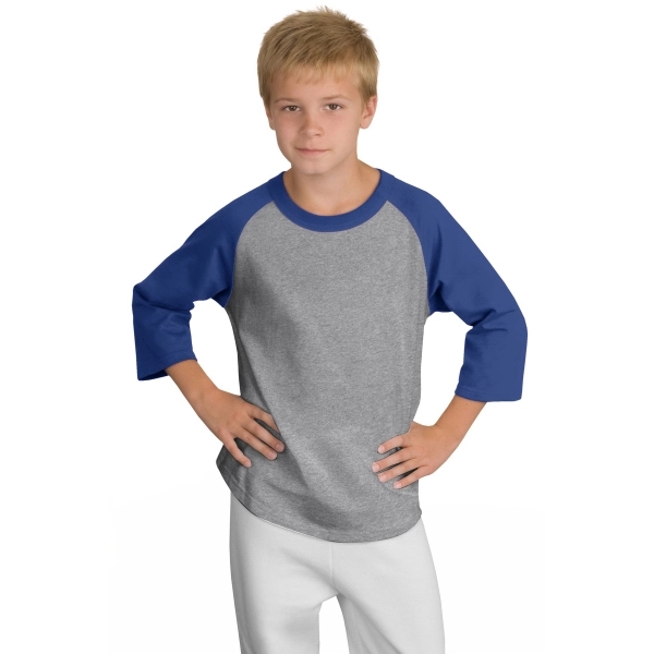 Sport-Tek Youth Colorblock Raglan Jersey. - Sport-Tek Youth Colorblock Raglan Jersey. - Image 36 of 97