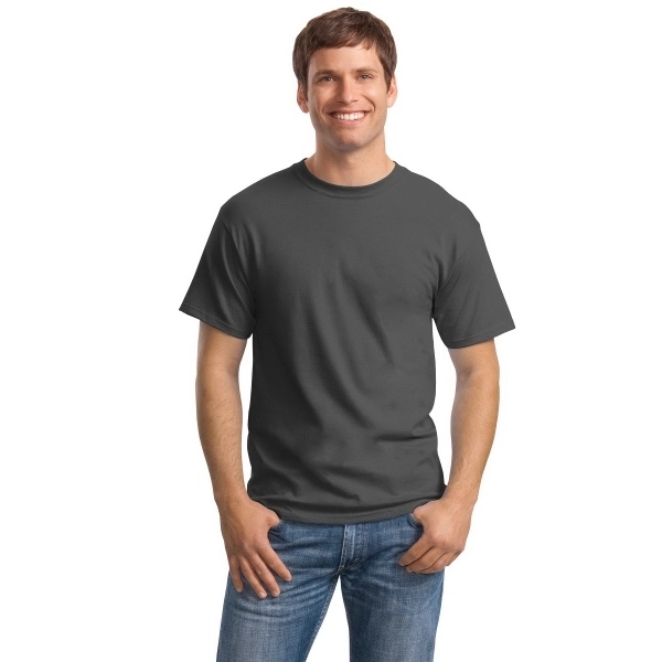 Hanes - Essential-T 100% Cotton T-Shirt. - Hanes - Essential-T 100% Cotton T-Shirt. - Image 2 of 94