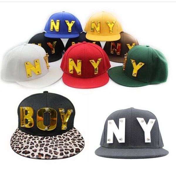 Custom 100% Acrylic Letters Snap Back Baseball Snapback Hat