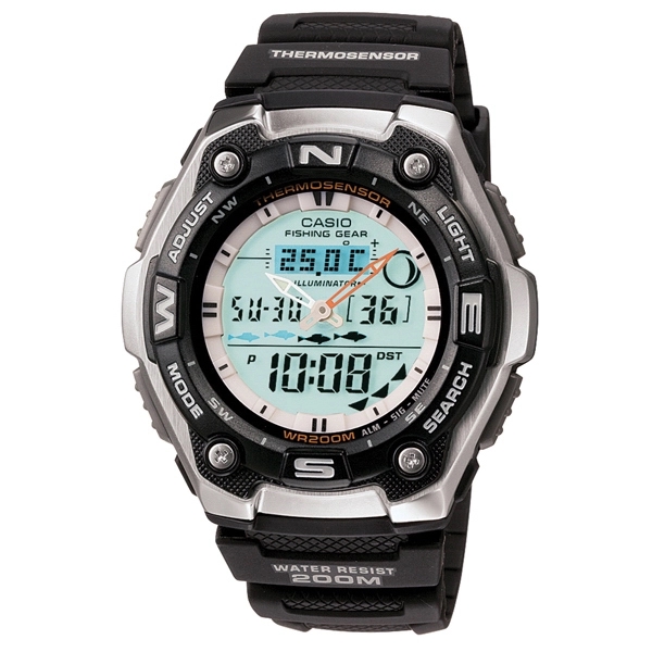 Casio Sports Gear Watch with Fishing Mode and Moon Data - Casio Sports Gear Watch with Fishing Mode and Moon Data - Image 0 of 0